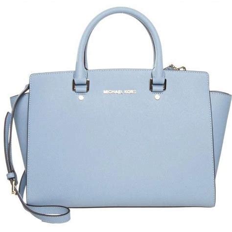 light blue michael kors bag|Michael Kors small blue handbags.